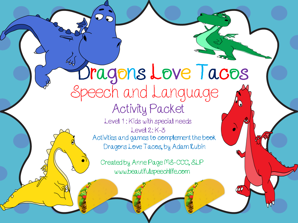 DragonsLove TacosSpeechLanguageActivityPacket