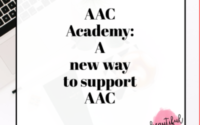 AAC Academy – a New Way to Support AAC