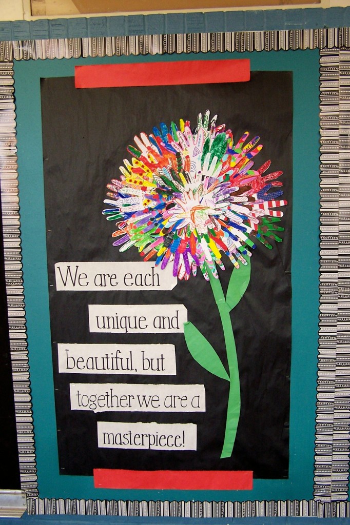 Together We Are a Masterpiece Bulletin Board | Beautiful Speech Life