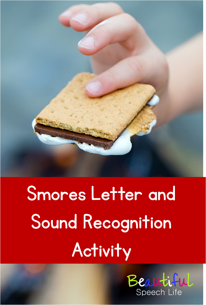 Smores Letter and Sound Recognition Activity