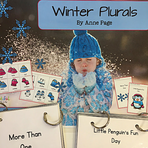 December Language Therapy ideas and a FREEBIE for you