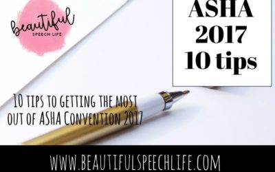 10 Tips to getting the most out of ASHA Convention 2017