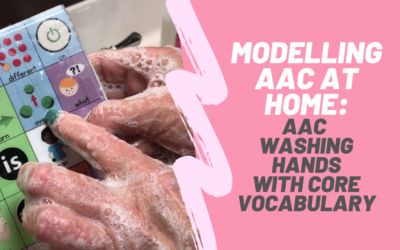 Washing Hands | AAC with Core Vocabulary Board