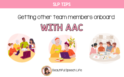 Getting other team members onboard with AAC